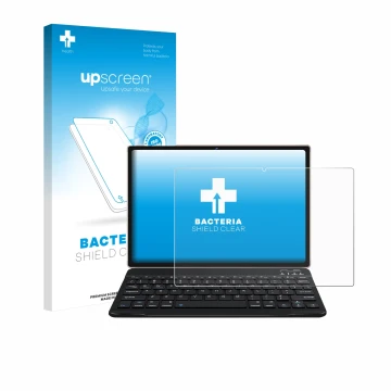 Front side of a product packaging with the brand logo upscreen. Next to it is the device DEERTiME E9 10.1