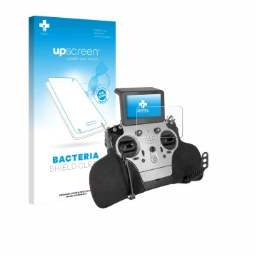 Front side of a product packaging with the brand logo upscreen. Next to it is the device PowerBox Systems Core shown with the 