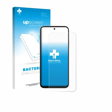 Front side of a product packaging with the brand logo upscreen. Next to it is the device Oppo A6 shown with the corresponding 