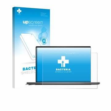 Front side of a product packaging with the brand logo upscreen. Next to it is the device Dell XPS 14 DA14260 shown with the co