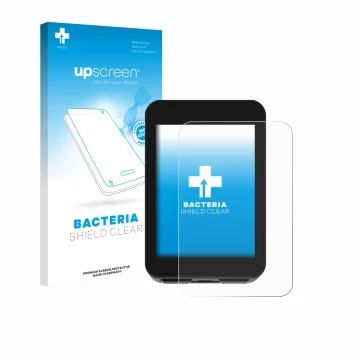 Front side of a product packaging with the brand logo upscreen. Next to it is the device Bikevee BKV310A 2.4