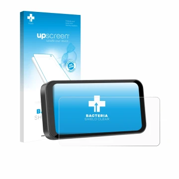 Front side of a product packaging with the brand logo upscreen. Next to it is the device Carpuride W603B 6.3