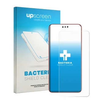 Front side of a product packaging with the brand logo upscreen. Next to it is the device Huawei Mate 60 RS Ultimate shown with