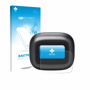 Front side of a product packaging with the brand logo upscreen. Next to it is the device JBL Live Beam 3 shown with the corres