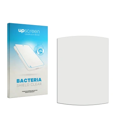 Front side of a product packaging with the brand logo upscreen. Next to it is the corresponding screen protector.