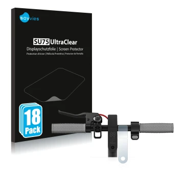 Front side of a product packaging with the brand logo Savvies. Next to it is the device Xiaomi Mi 1S shown with the correspond