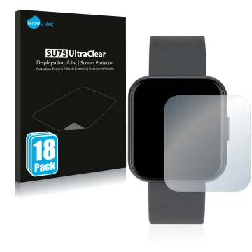 Front side of a product packaging with the brand logo Savvies. Next to it is the device Xcoast Ive 2 shown with the correspond