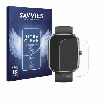 Front side of a product packaging with the brand logo Savvies. Next to it is the device Matast T60 1.91