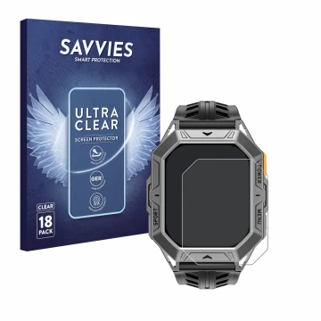 Front side of a product packaging with the brand logo Savvies. Next to it is the device Stahlgear Thor 2.0 shown with the corr