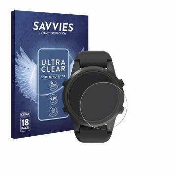 Front side of a product packaging with the brand logo Savvies. Next to it is the device Shearwater TERN TX shown with the corr