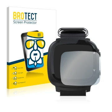 Front side of a product packaging with the brand logo BROTECT. Next to it is the device Aqualung i330r shown with the correspo