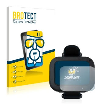 Front side of a product packaging with the brand logo BROTECT. Next to it is the device Aqualung i770R shown with the correspo