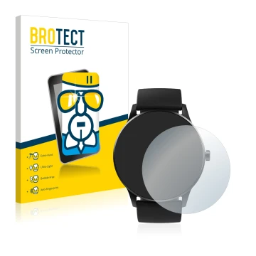 Front side of a product packaging with the brand logo BROTECT. Next to it is the device Denver SW-173 shown with the correspon