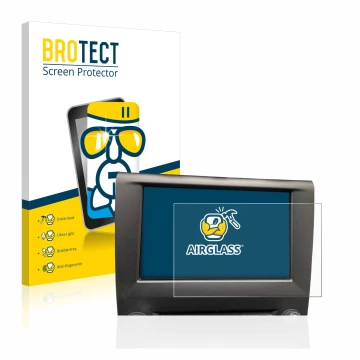Front side of a product packaging with the brand logo BROTECT. Next to it is the device Ford Mondeo S&S Business sync 3 2016 s