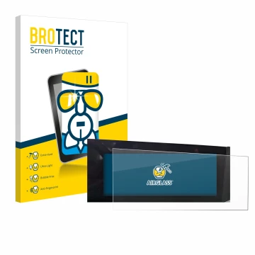 Front side of a product packaging with the brand logo BROTECT. Next to it is the device Opel Astra L 2023 shown with the corre
