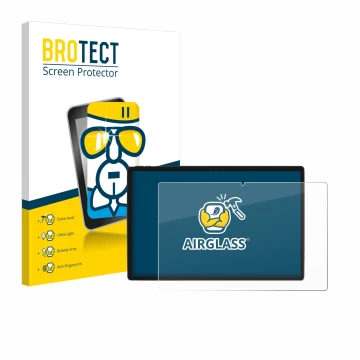 Front side of a product packaging with the brand logo BROTECT. Next to it is the device Goodtel G10 shown with the correspondi