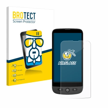 Front side of a product packaging with the brand logo BROTECT. Next to it is the device Swissvoice S510-C shown with the corre