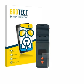 Front side of a product packaging with the brand logo BROTECT. Next to it is the device Storz & Bickel Venty Vaporizer shown w