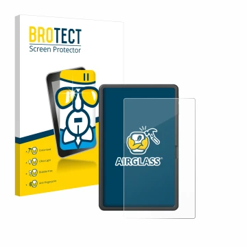 Front side of a product packaging with the brand logo BROTECT. Next to it is the device SGIN T12S 11.97