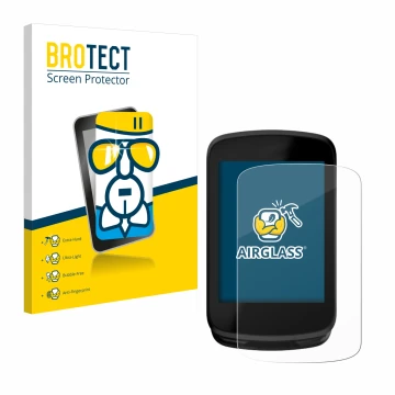 Front side of a product packaging with the brand logo BROTECT. Next to it is the device Magene C606 shown with the correspondi