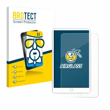 Front side of a product packaging with the brand logo BROTECT. Next to it is the device Mechen H1 shown with the corresponding