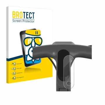 Front side of a product packaging with the brand logo BROTECT. Next to it is the device Egret Ey 1 shown with the correspondin