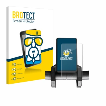 Front side of a product packaging with the brand logo BROTECT. Next to it is the device Joyor S5 V1 shown with the correspondi