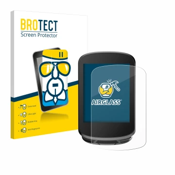 Front side of a product packaging with the brand logo BROTECT. Next to it is the device Magene C506 shown with the correspondi