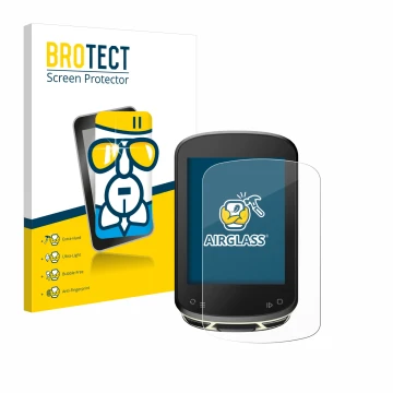 Front side of a product packaging with the brand logo BROTECT. Next to it is the device Magene C506 SE shown with the correspo