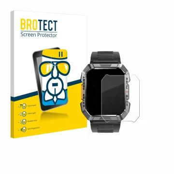 Front side of a product packaging with the brand logo BROTECT. Next to it is the device Iowodo W60 2