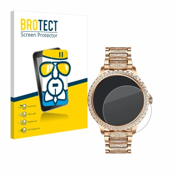 Front side of a product packaging with the brand logo BROTECT. Next to it is the device LIGE BW1845A-CC 1.32