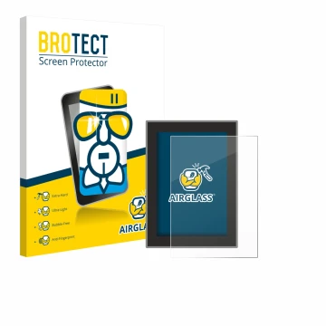 Front side of a product packaging with the brand logo BROTECT. Next to it is the device Volvo XC90 (2018–2024) shown with the 