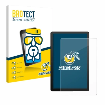 Front side of a product packaging with the brand logo BROTECT. Next to it is the device Whitedeer G13 shown with the correspon