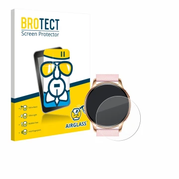 Front side of a product packaging with the brand logo BROTECT. Next to it is the device Maoo VT.11 shown with the correspondin