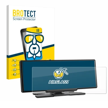 Front side of a product packaging with the brand logo BROTECT. Next to it is the device Avylet RC11 8.1