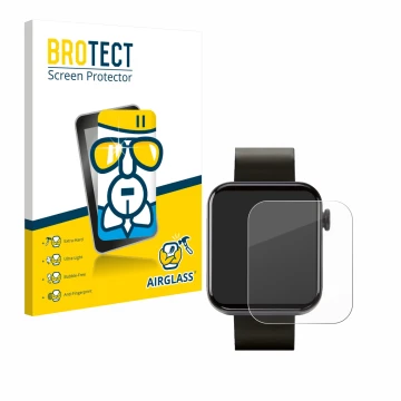 Front side of a product packaging with the brand logo BROTECT. Next to it is the device Kendox Life Tracker shown with the cor