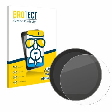 Front side of a product packaging with the brand logo BROTECT. Next to it is the device Mini Cooper S 2024 shown with the corr
