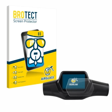 Front side of a product packaging with the brand logo BROTECT. Next to it is the device Segway Ninebot ZT3 Pro D shown with th