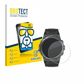 Front side of a product packaging with the brand logo BROTECT. Next to it is the device Gard Pro Ultra 3 shown with the corres