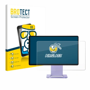 Front side of a product packaging with the brand logo BROTECT. Next to it is the device Sotsu FlipAction Touch 14