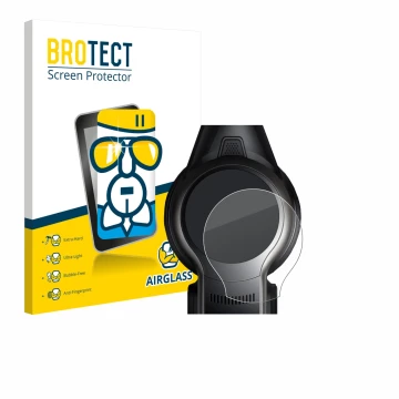 Front side of a product packaging with the brand logo BROTECT. Next to it is the device MOVA S2 shown with the corresponding s
