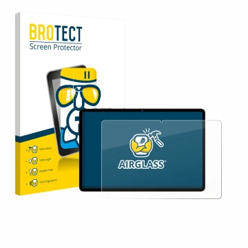 Front side of a product packaging with the brand logo BROTECT. Next to it is the device UJJ U7 11