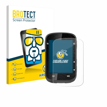 Front side of a product packaging with the brand logo BROTECT. Next to it is the device CooSpo CS600-BK shown with the corresp