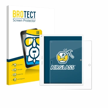 Front side of a product packaging with the brand logo BROTECT. Next to it is the device Bigme B10 10.3