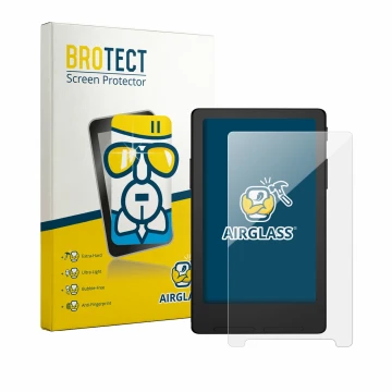 Front side of a product packaging with the brand logo BROTECT. Next to it is the device Xteink X4 Classic (X4 V2) shown with t