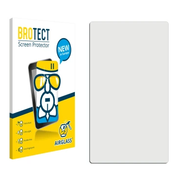 Front side of a product packaging with the brand logo BROTECT. Next to it is the corresponding screen protector.
