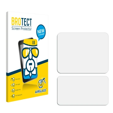 Front side of a product packaging with the brand logo BROTECT. Next to it is the corresponding screen protector.