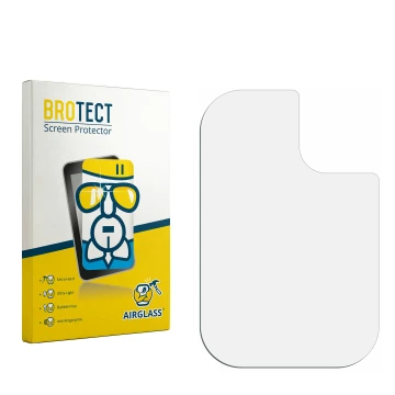 Front side of a product packaging with the brand logo BROTECT. Next to it is the corresponding screen protector.