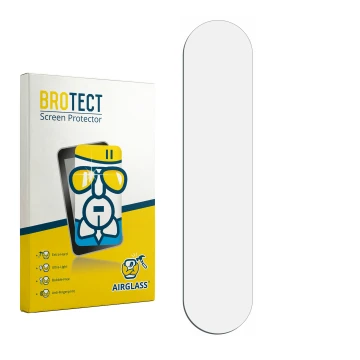 Front side of a product packaging with the brand logo BROTECT. Next to it is the corresponding screen protector.