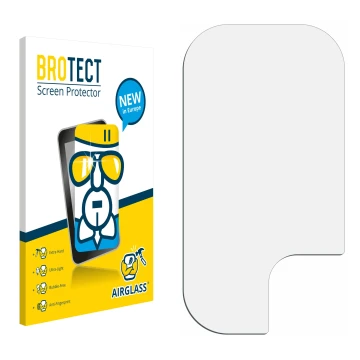 Front side of a product packaging with the brand logo BROTECT. Next to it is the corresponding screen protector.